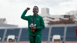 Margarida Silva 800m Finais  Medalha de Ouro | Comité Paralímpico de Portugal