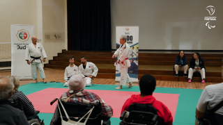 Demonstração de Judo | Centro de Medicina de Reabilitação de Alcoitão