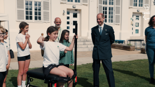 Visita Duque de Edimburgo St. Julian’s School | Comité Paralímpico de Portugal