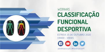 Teaser Webinars Classificação Funcional Desportiva