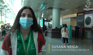 Comitiva regressa dos Campeonatos da Europa de Natação World Para Swimming