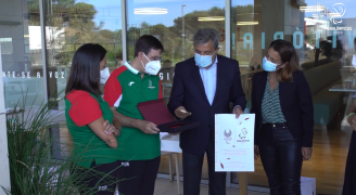 Estágio na Cidade do Futebol - dia 1