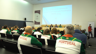 Reunião de atletas do Programa de Preparação Paralímpica Paris 2024