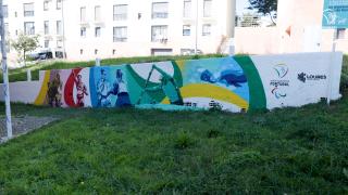 Inauguração de Mural de Atletas Paralímpicos