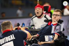 Seleção Nacional de boccia exibe-se a alto nível na Finlândia
