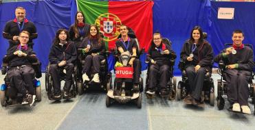 Mais três medalhas para o boccia português na Finlândia