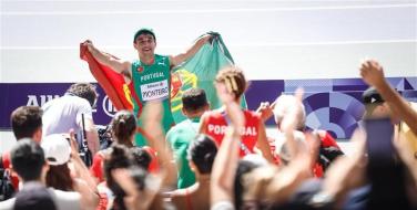Miguel Monteiro conquista ouro na Tunísia