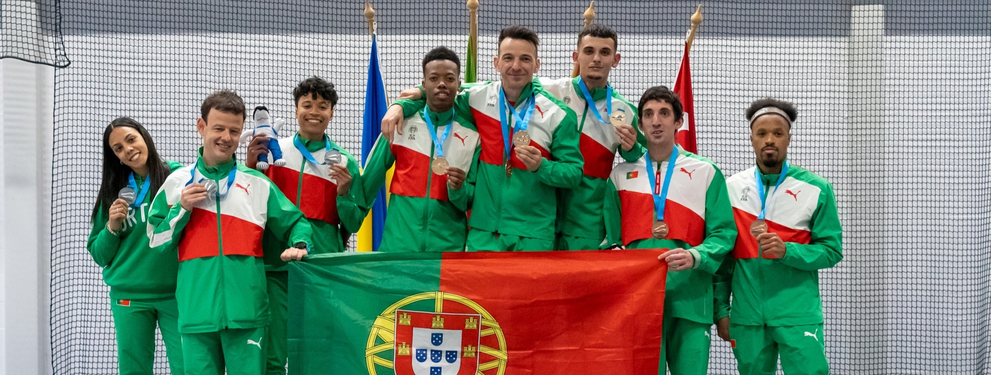 Seleção Nacional deixou a Finlândia com 17 medalhas (Foto: VIRTUS)