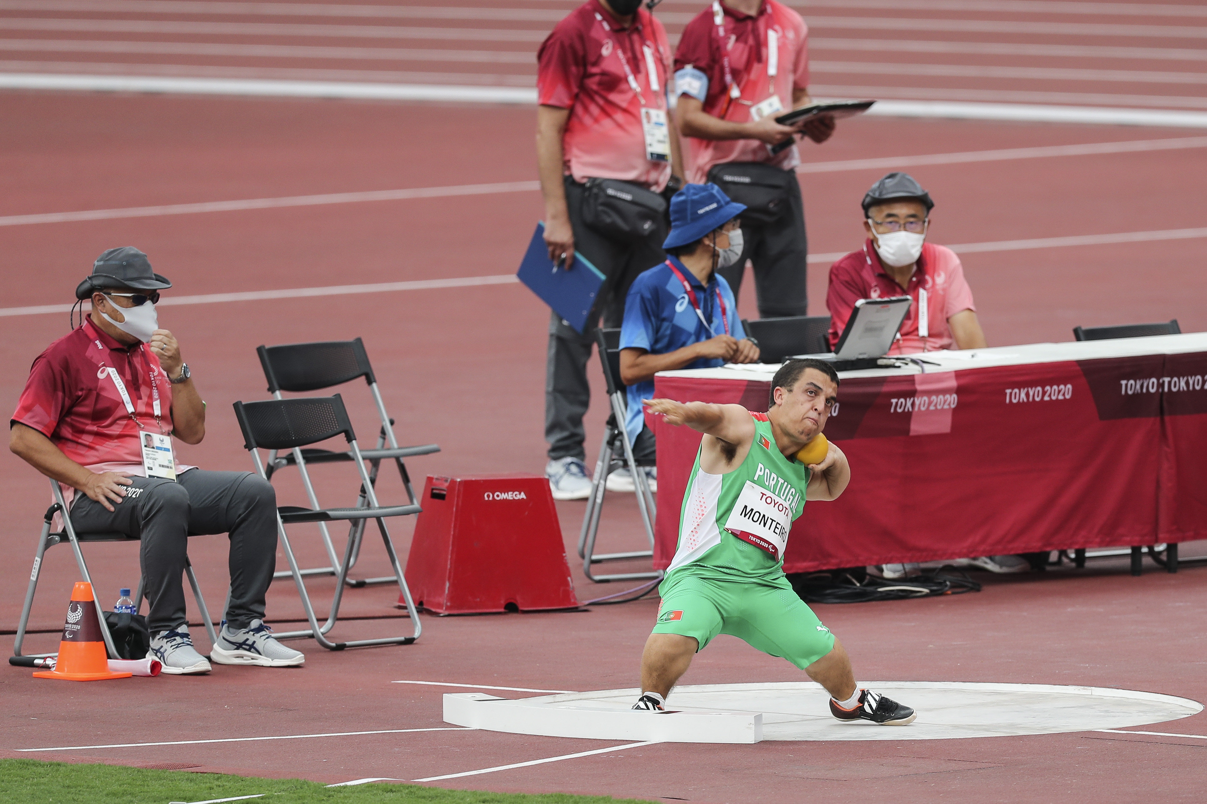 Miguel Monteiro de ouro em Jesolo