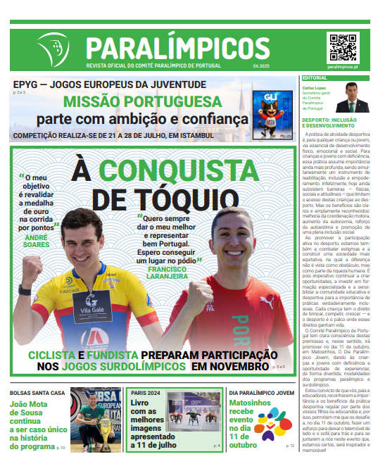 Revista - Revista Paralímpicos - Edição 19