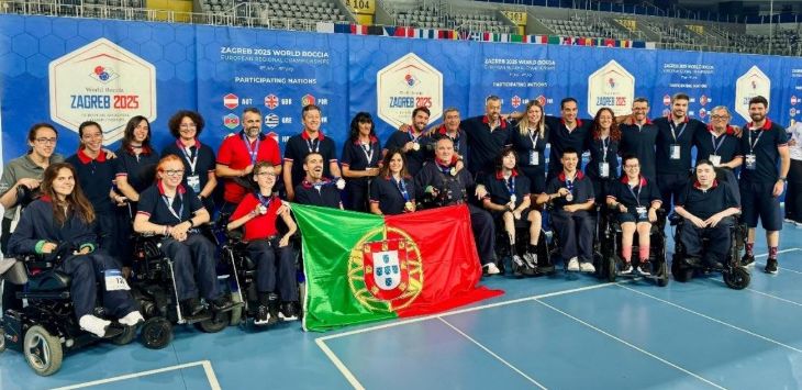 Portugal conquista seis medalhas no Europeu de Boccia