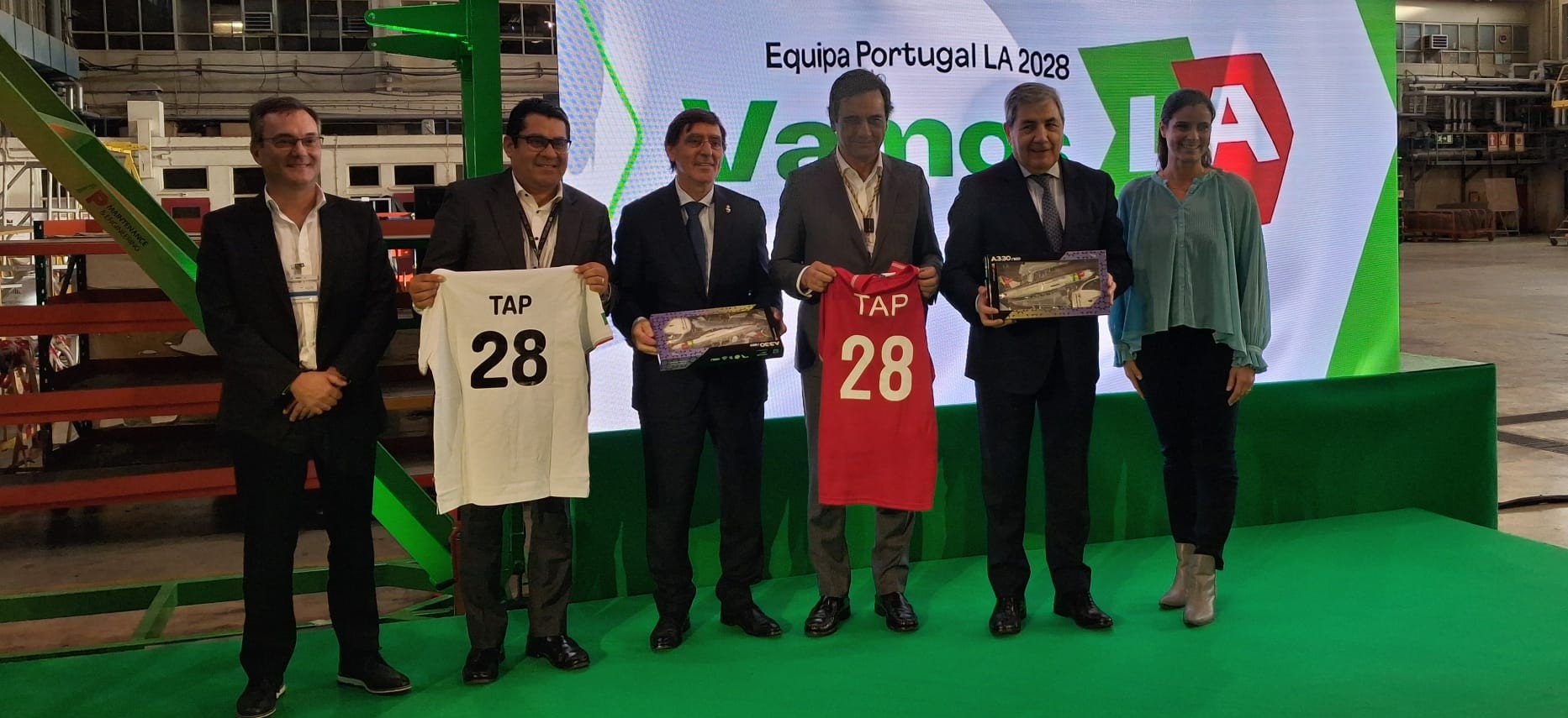 TAP transporta Equipa Portugal até aos Jogos de Los Angeles 2028