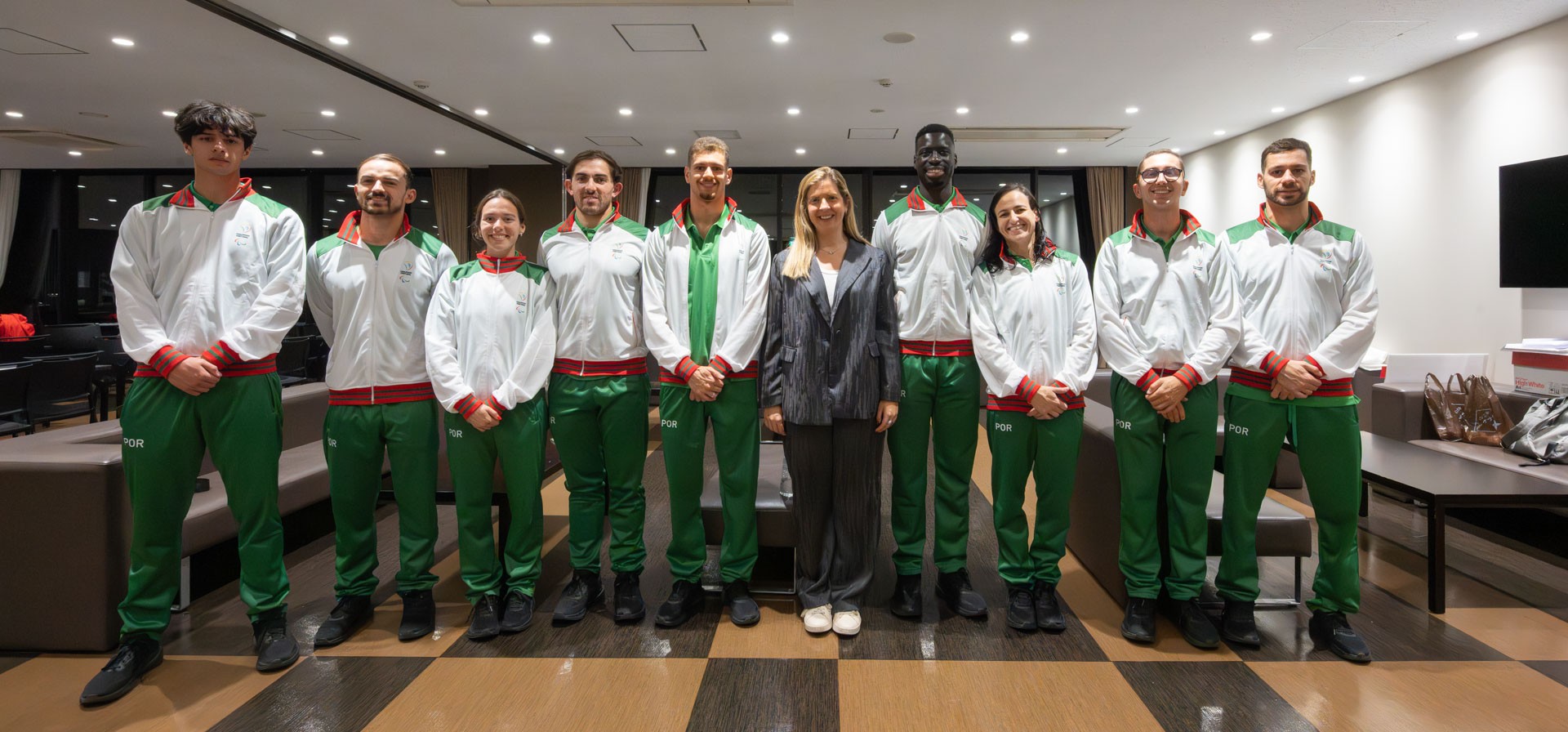 Ministra da Cultura Juventude e Desporto está com a Missão Portuguesa