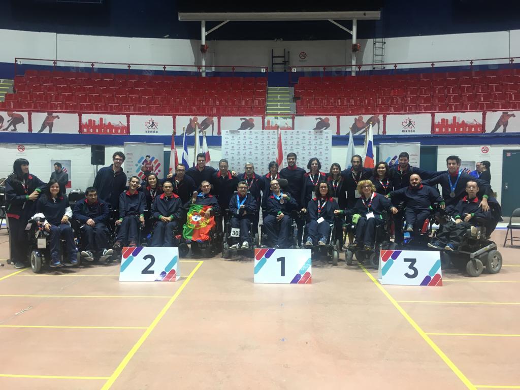 Quatro medalhas em Open Mundial de Boccia