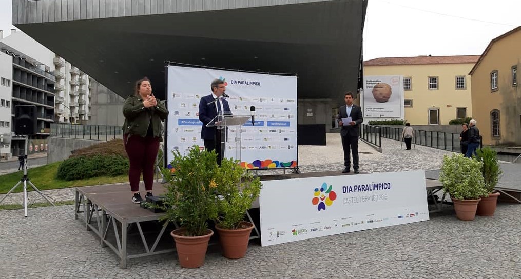 Dia Paralímpico coloriu Castelo Branco