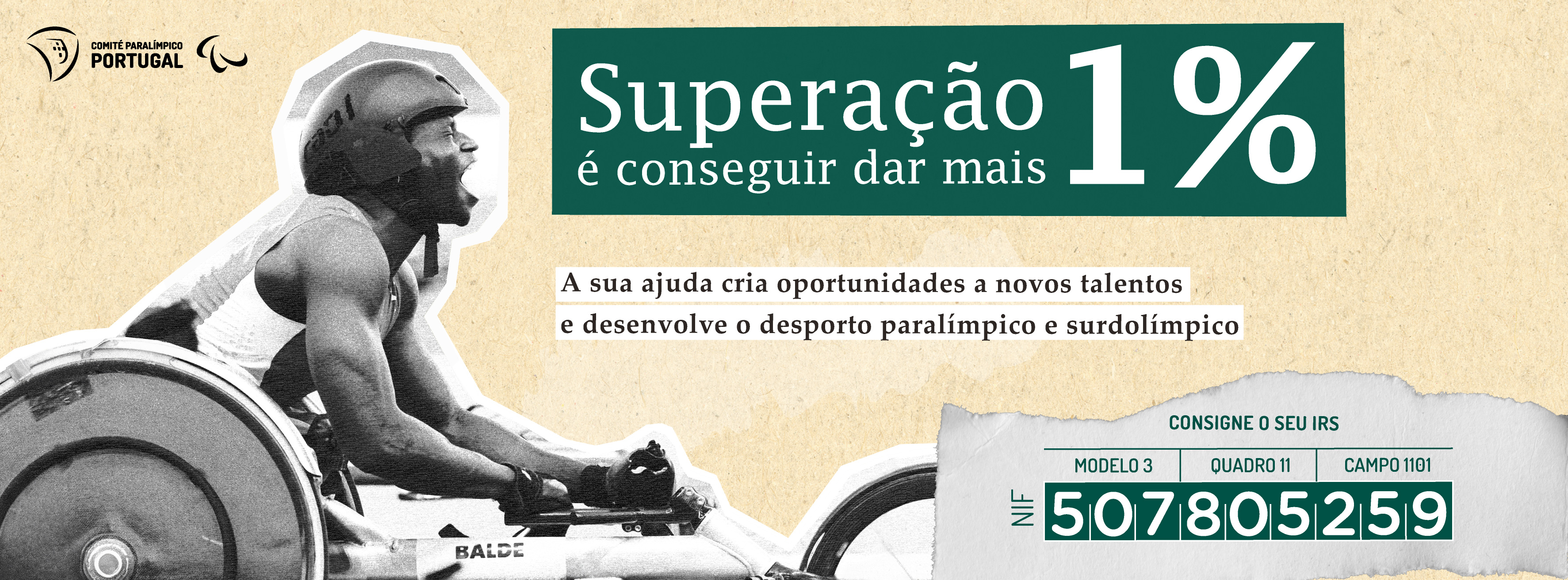 Consignação do IRS cria oportunidades e desenvolve o desporto paralímpico e surdolímpico