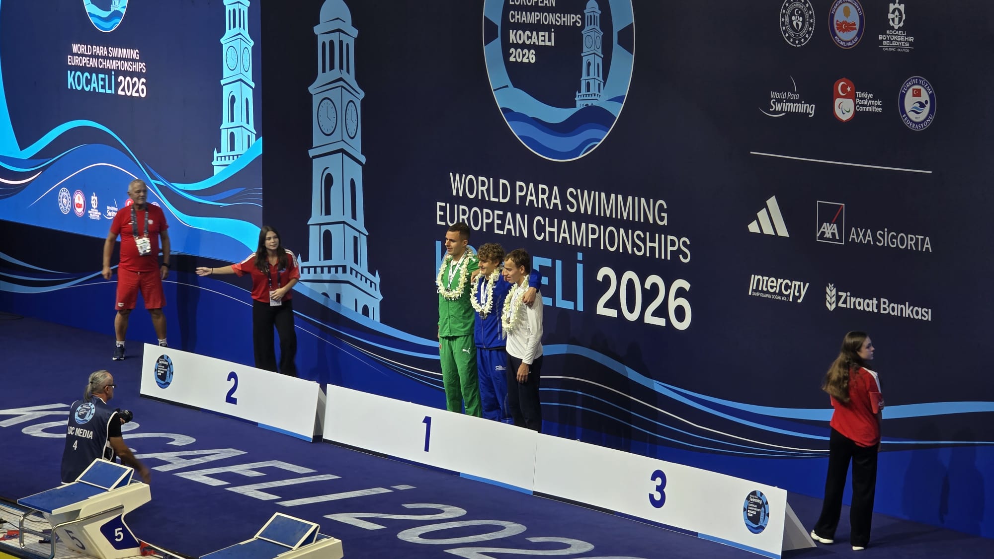 Marco Meneses sagra-se vice-campeão europeu dos 400 metros livres S11
