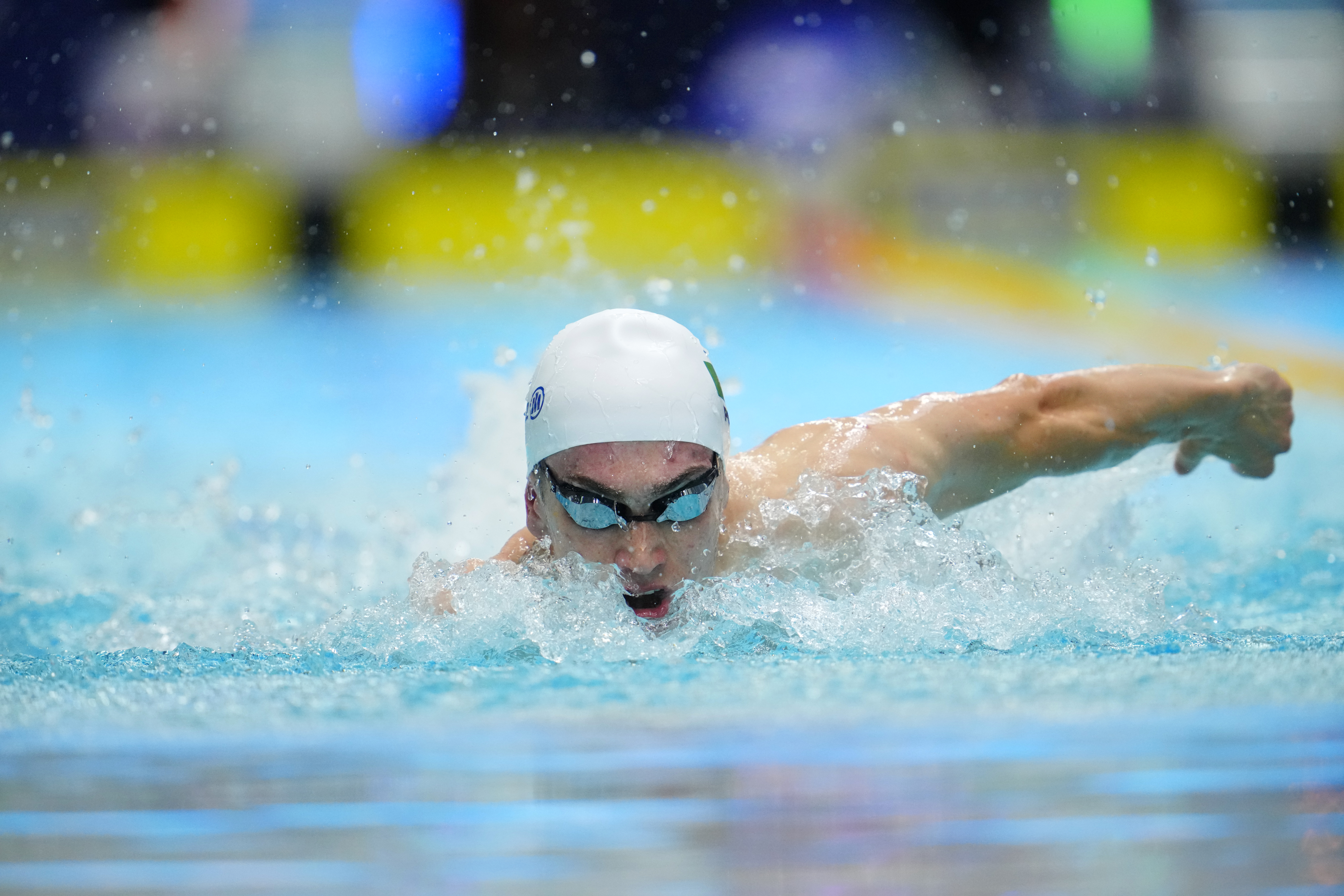 Diogo Cancela conquista medalha de bronze nos 100 metros mariposa S8 nos Europeus de Natação
