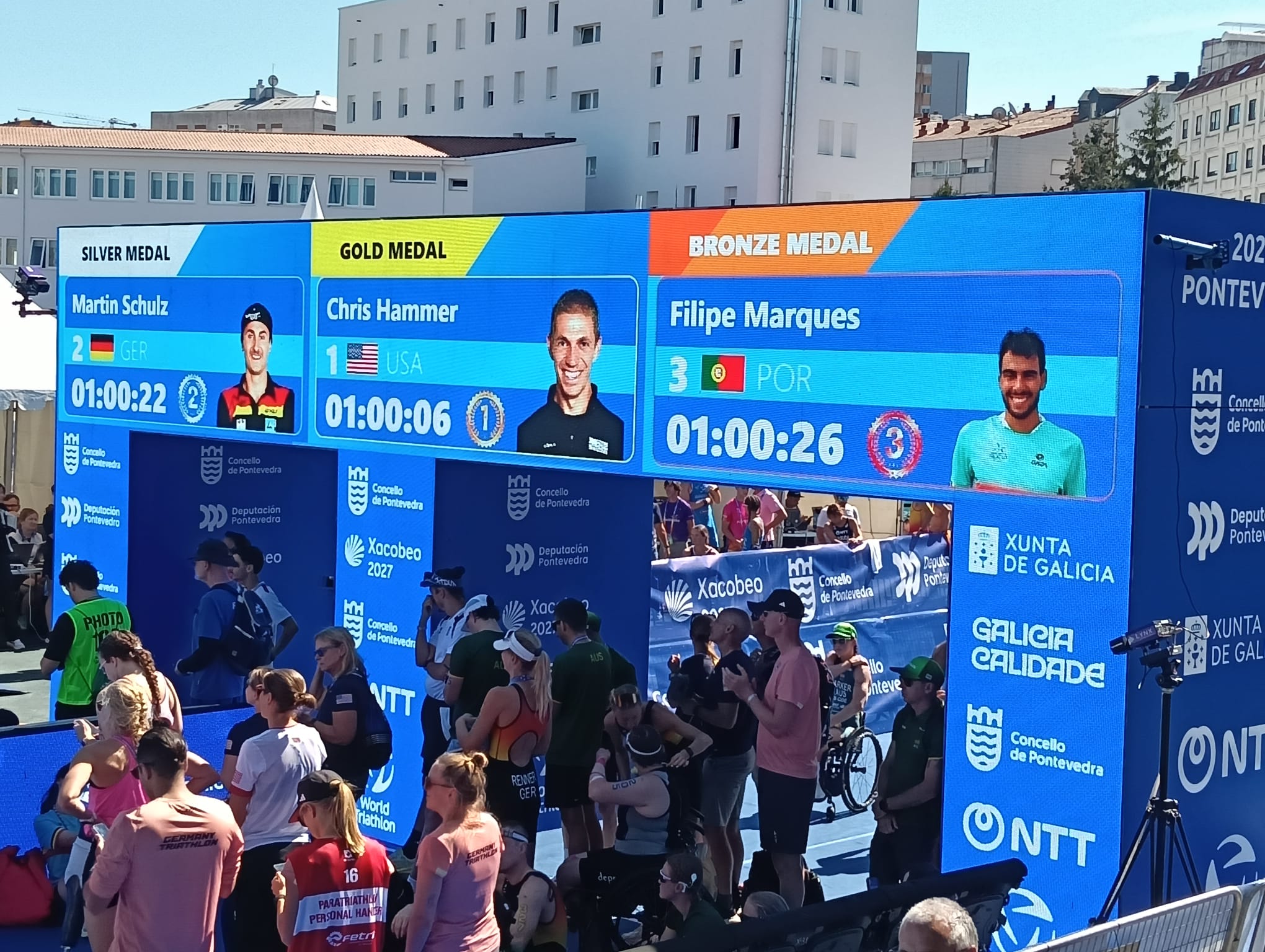Filipe Marques conquista medalha de bronze no Campeonato do Mundo de Triatlo