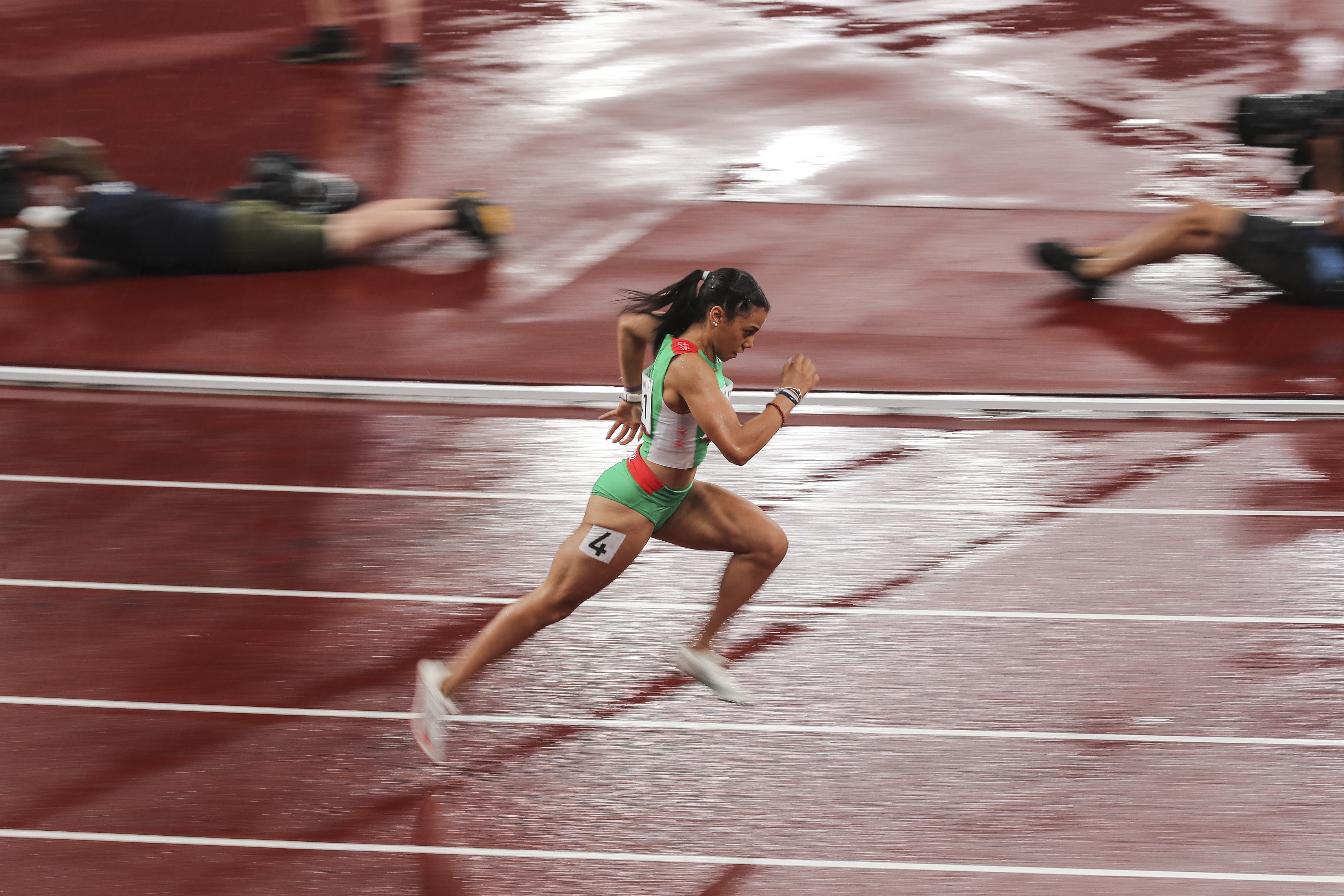 Carina Paim em sexto lugar no Mundial de Atletismo