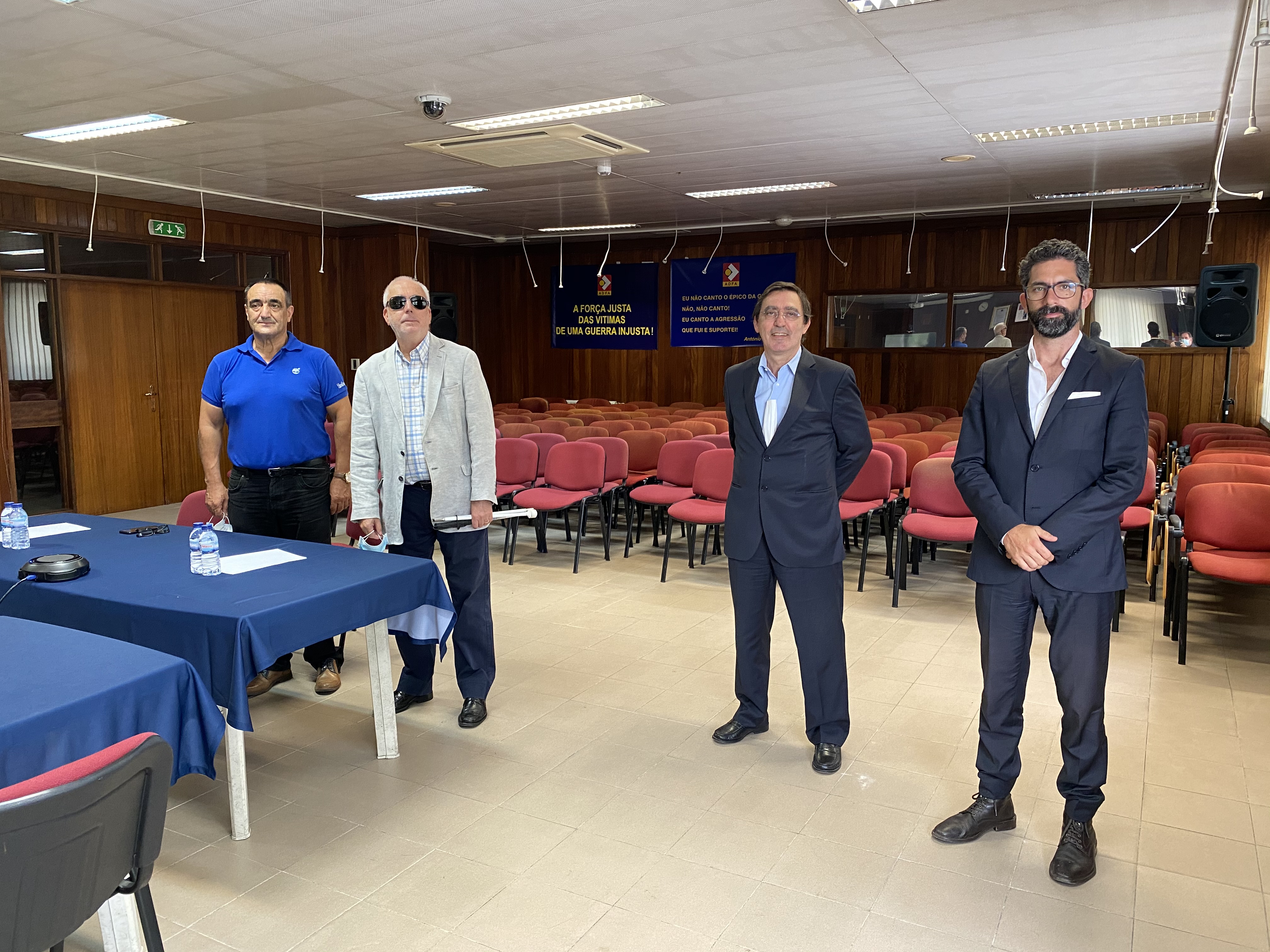 CPP reúne com Presidente da Associação de Deficientes das Forças Armadas