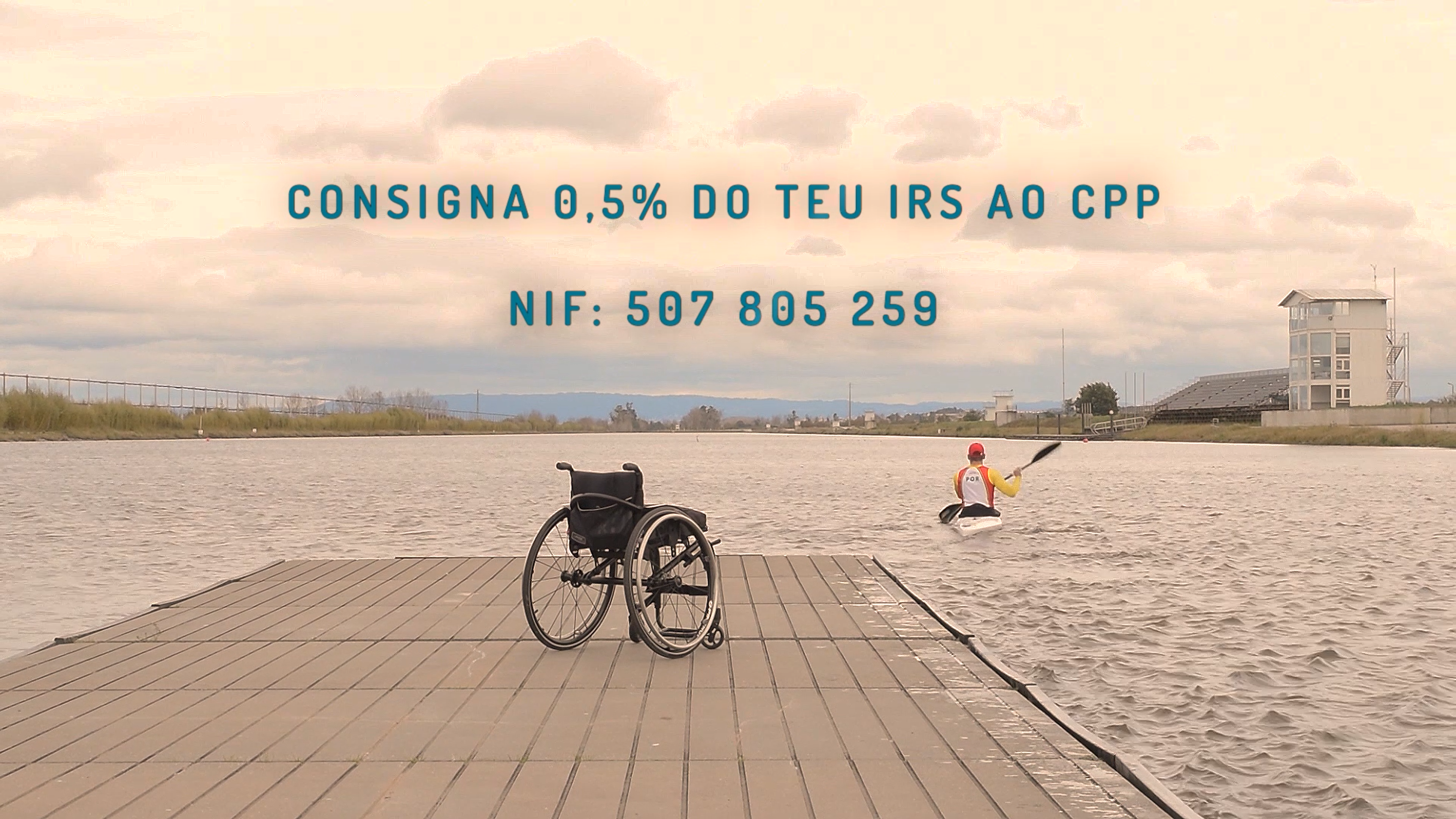 Nós acreditamos no desporto paralímpico. E tu?