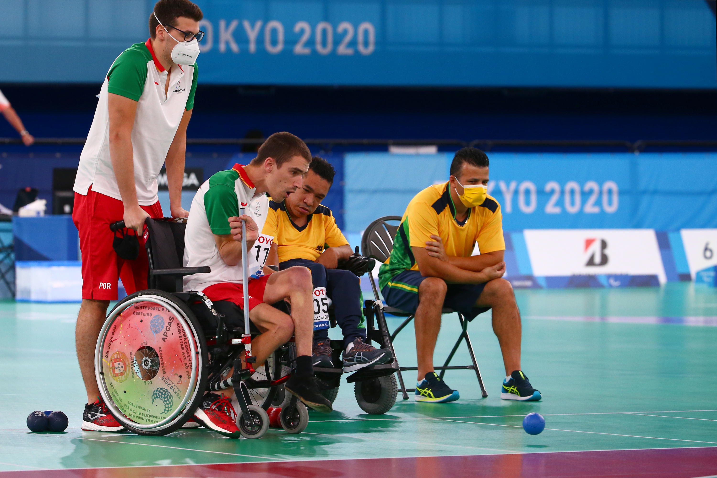 Quarto lugar para André Ramos em Individuais BC1 de Boccia em Tóquio 2020