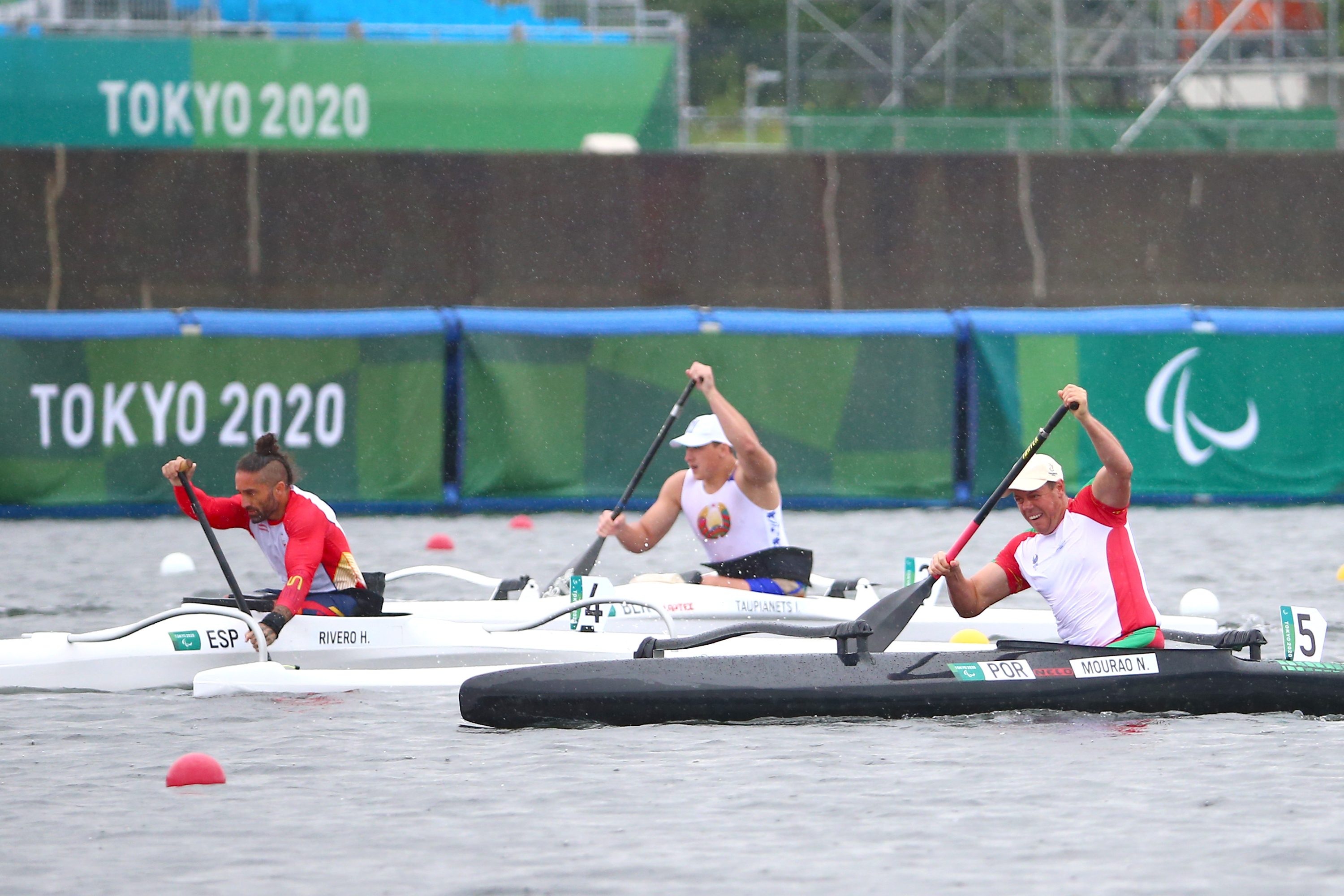 Norberto Mourão segue direto para a final dos 200m VL2 de canoagem