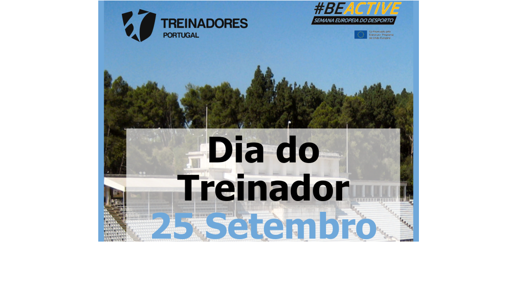 Treinadores medalhados em ação do Dia do Treinador