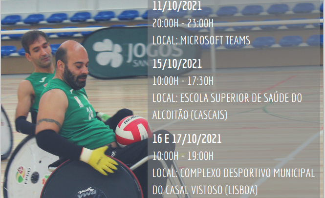 Curso de Classificadores e de Arbitragem de Rubgy em Cadeira de Rodas