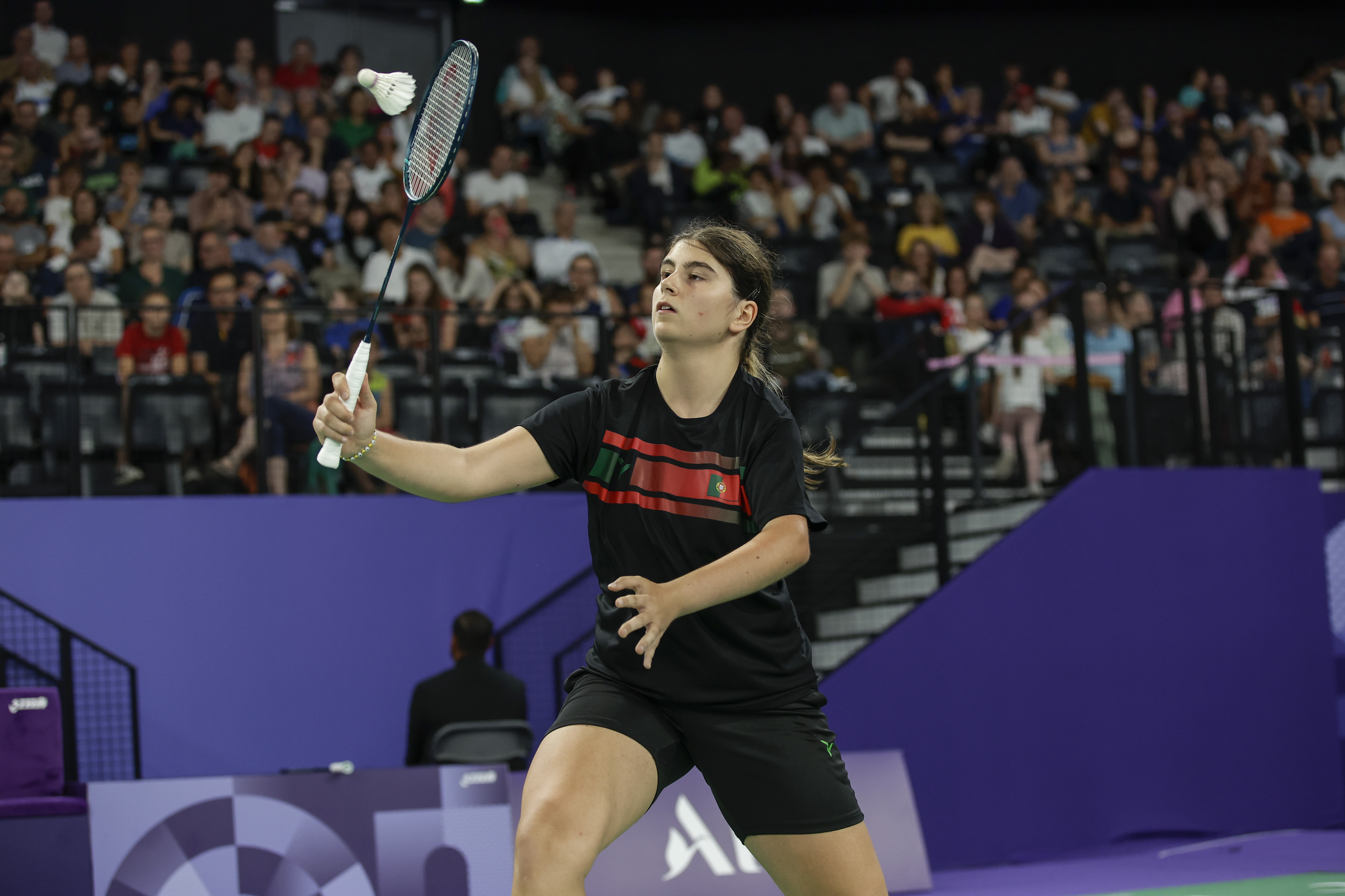 Beatriz Monteiro nos quartos-de-final de badminton
