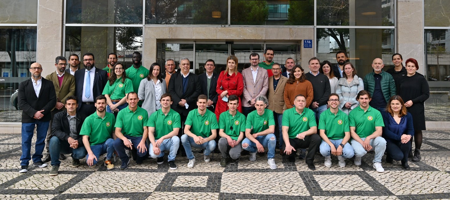 Atletas e treinadores reunidos em Lisboa rumo aos Jogos Surdolímpicos Caxias do Sul 2021