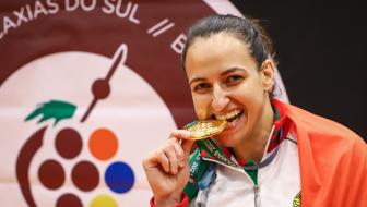 Joana Santos de Ouro nos Jogos Surdolímpicos Caxias do Sul 2021