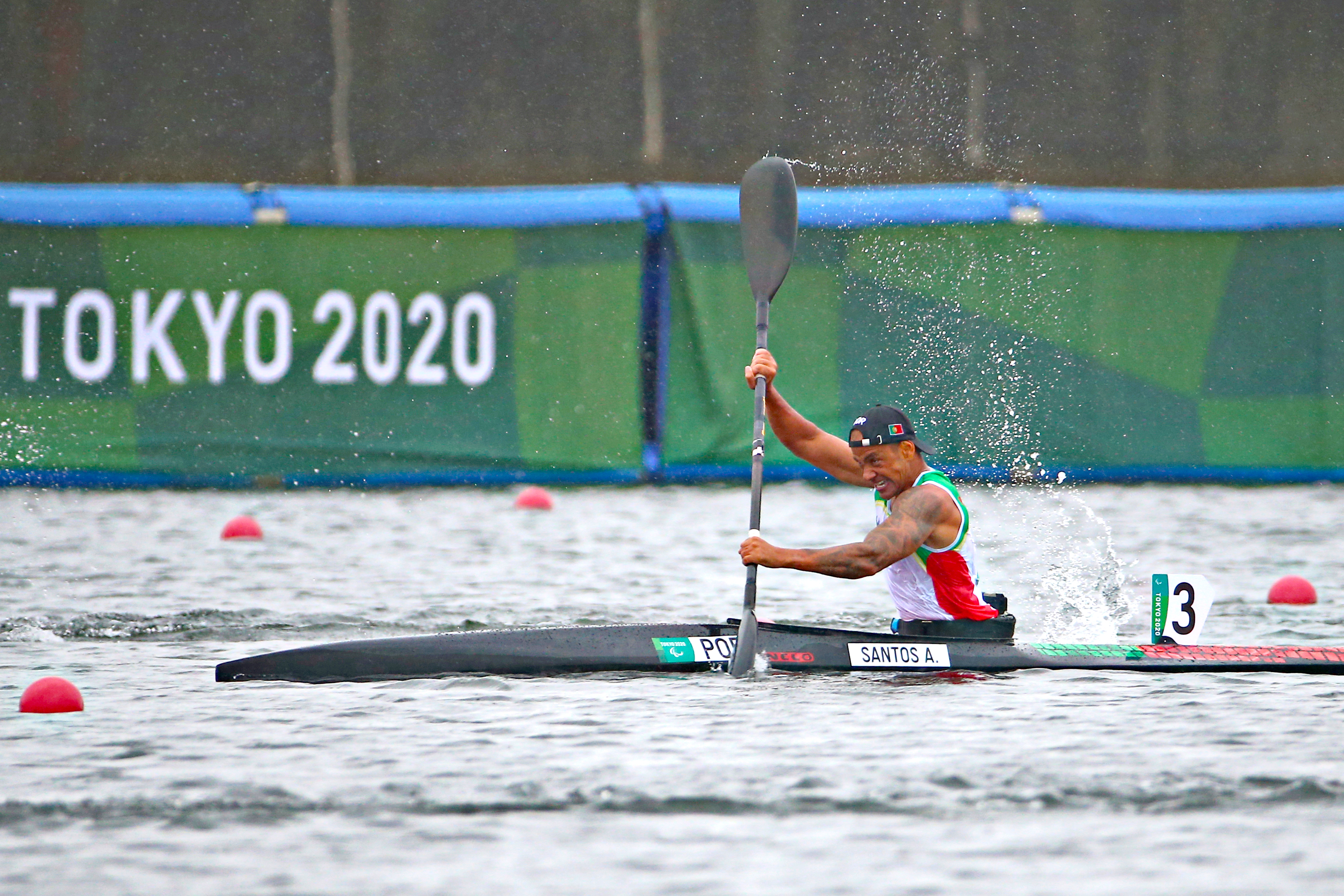 Alex Santos em quarto lugar na Taça do Mundo de Canoagem