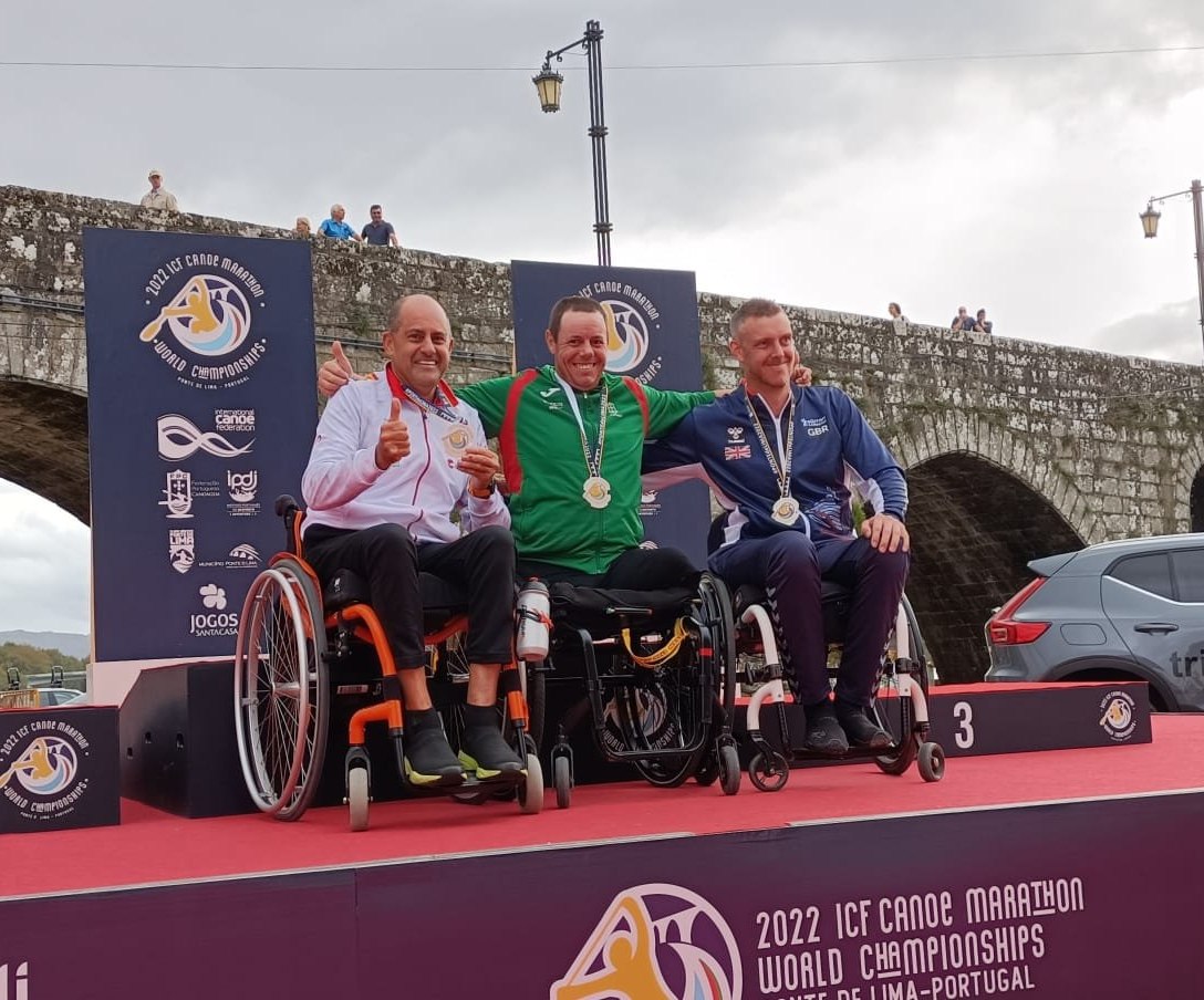 Norberto Mourão e Alex Santos em grande no Campeonato do Mundo de Canoagem de Maratona