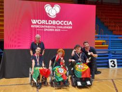 Portugal com cinco medalhas no World Boccia Challenger Zagreb 2023