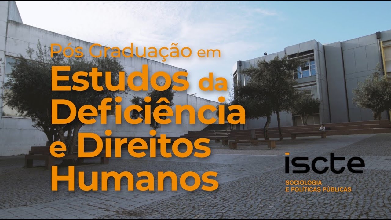 ISCTE promove Pós-Graduação em Estudos de Deficiência e Direitos Humanos