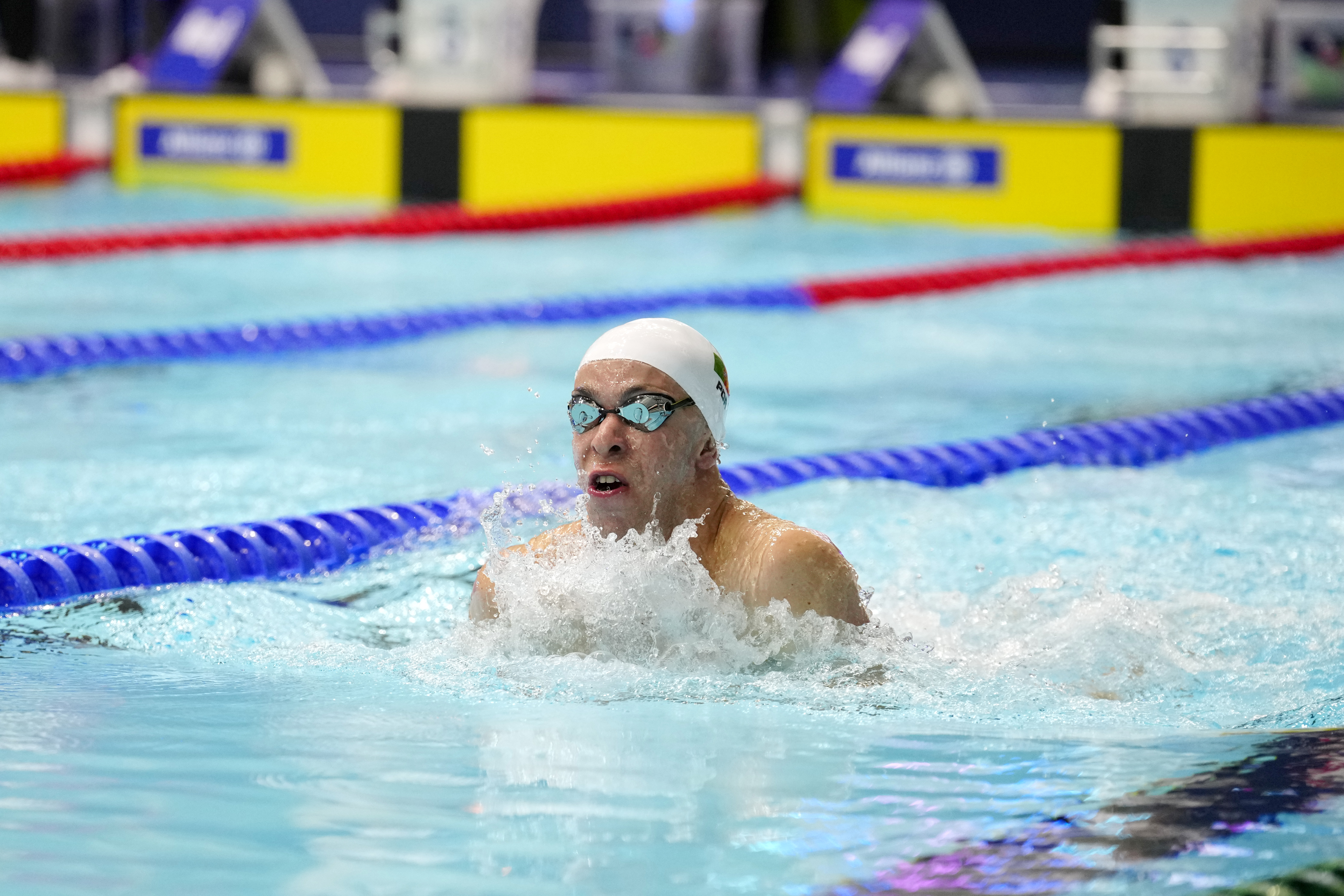 Tomás Cordeiro a centésimos da final nos 200 metros estilos SM10