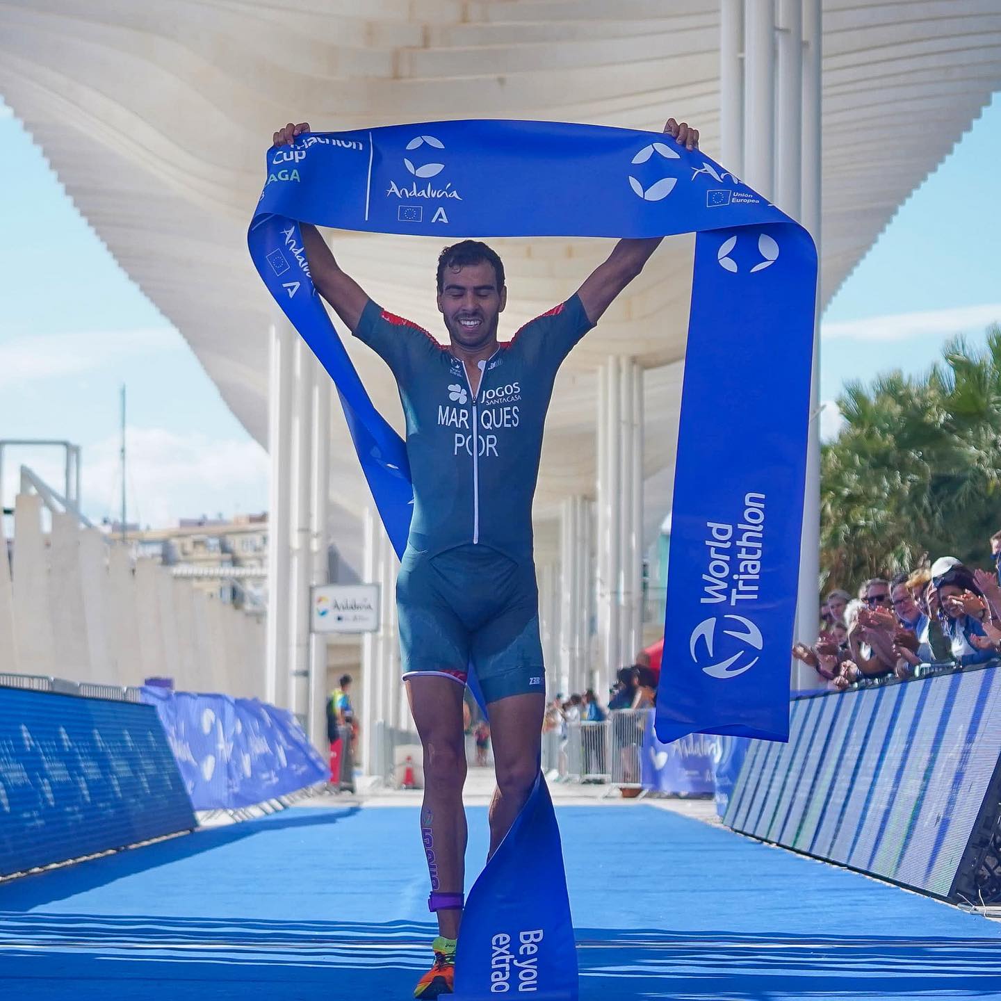 Filipe Marques de ouro na Taça do Mundo de Triatlo de Málaga