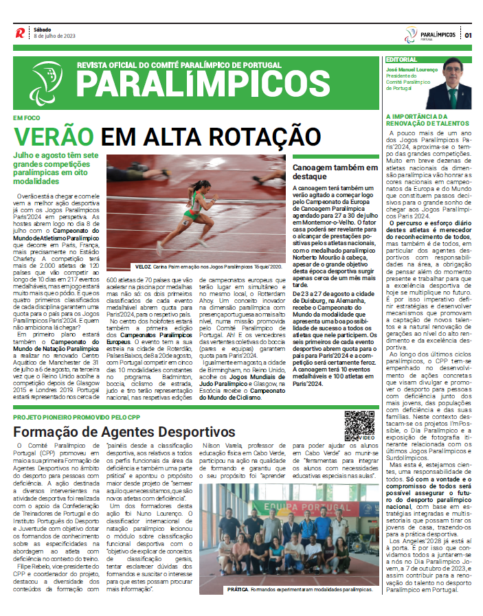 Revista - Revista Paralímpicos - Edição 15