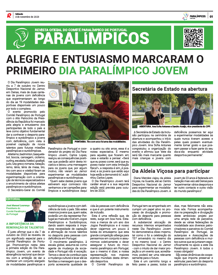 Revista - Revista Paralímpicos - Edição 16