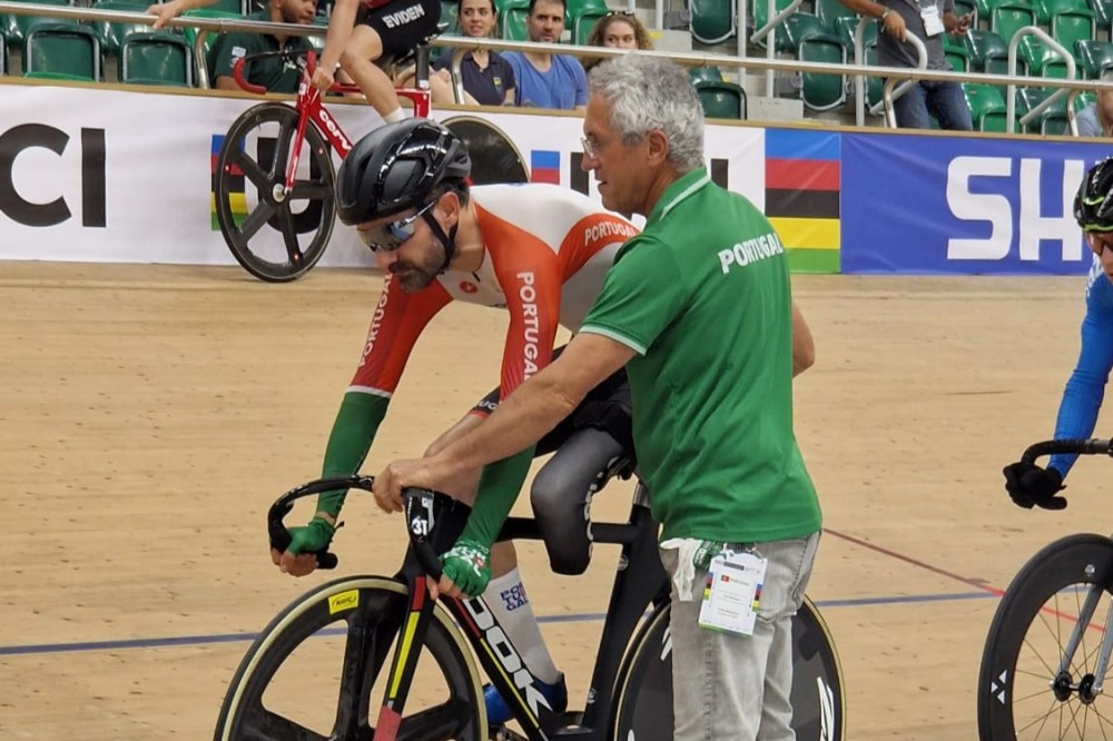 Telmo Pinão conclui participação no Mundial de Ciclismo de Pista