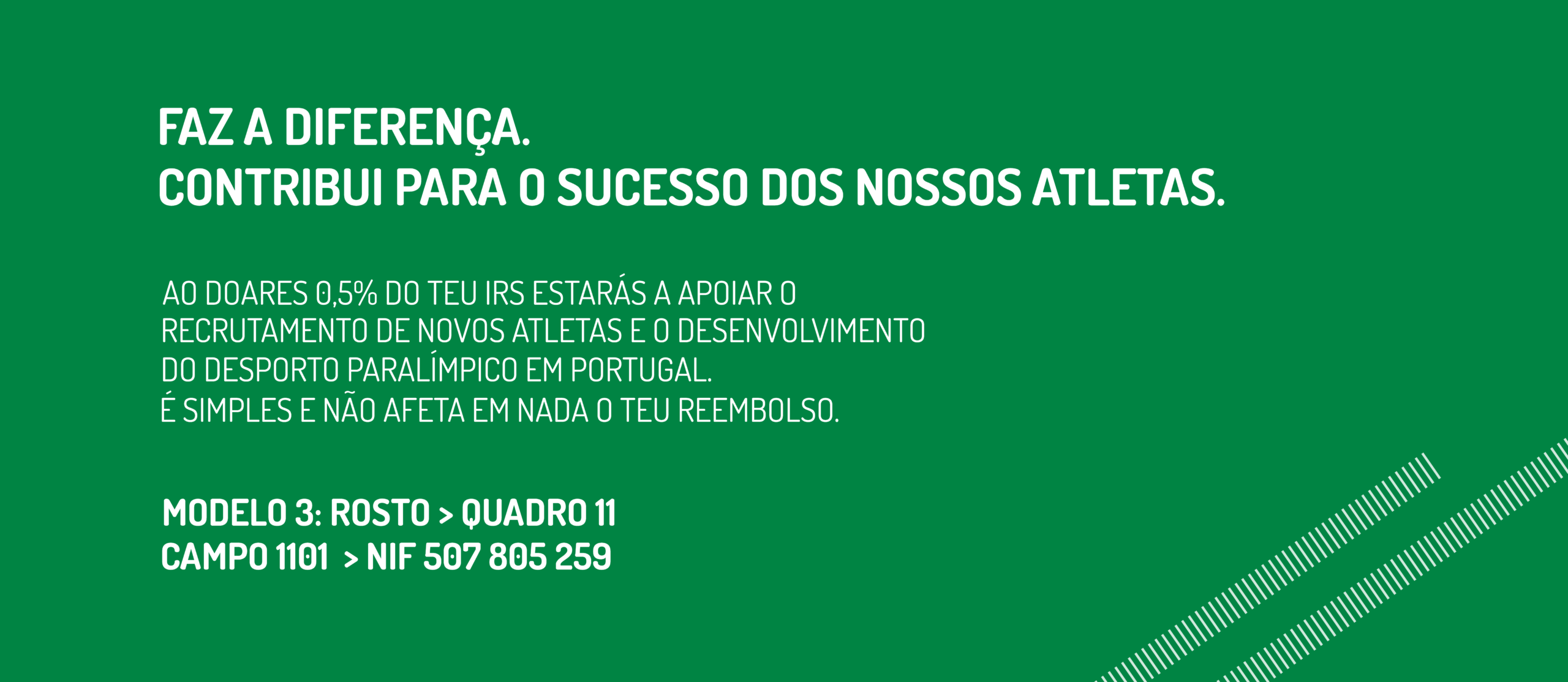 IRS 2019 - Apoia os Paralímpicos