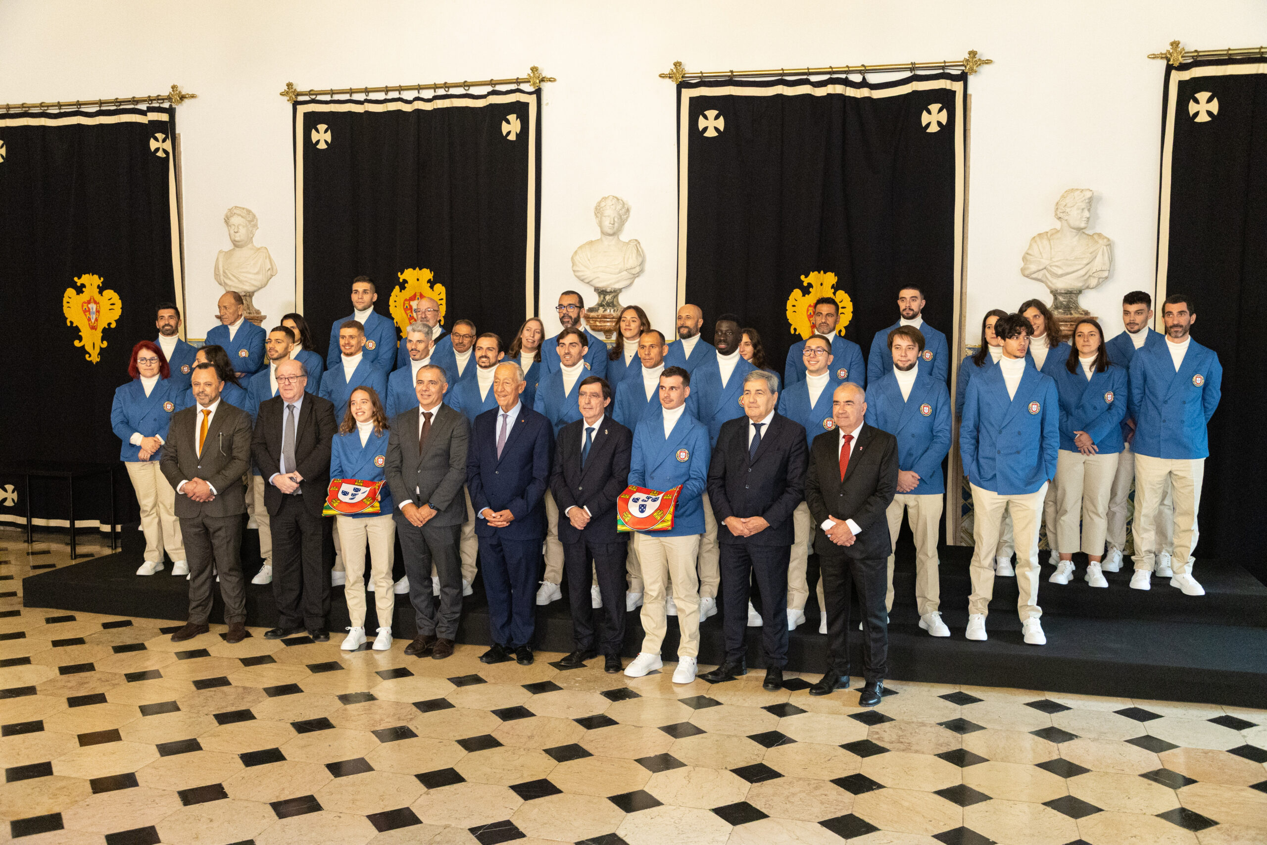 Presidente da República recebeu Missão Portuguesa aos Jogos Surdolímpicos Tóquio 2025