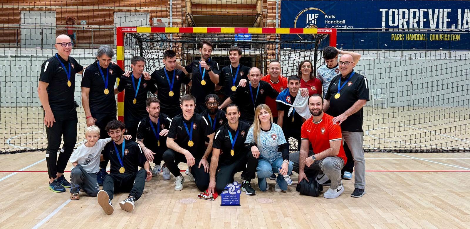 Seleção Nacional conquista o 6.º título mundial de Futsal VIRTUS