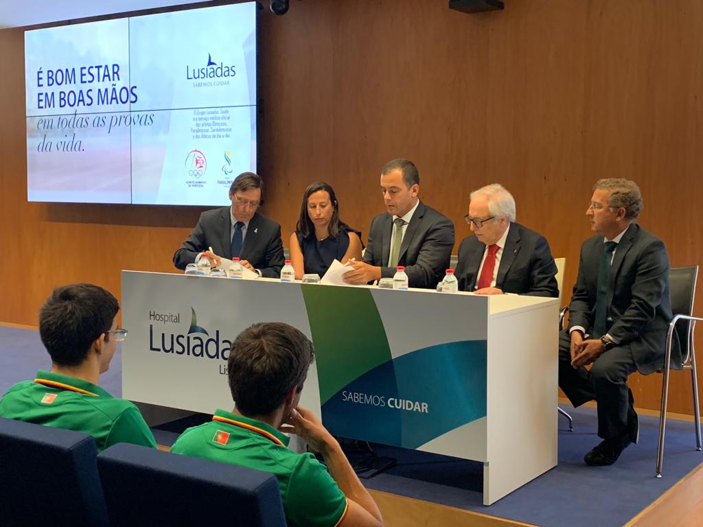 Lusíadas Saúde assegura apoio médico a atletas Olímpicos e Paralímpicos portugueses