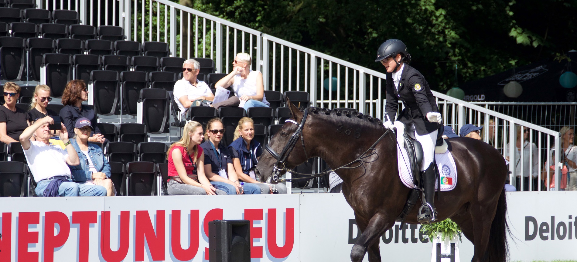 Terminada participação nacional no Campeonato da Europa de Paradressage