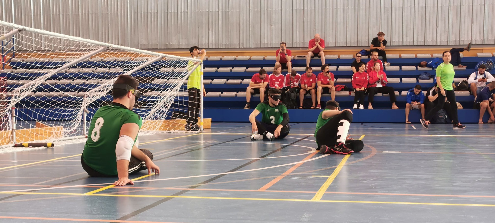 Goalball de prata em torneio internacional em Madrid