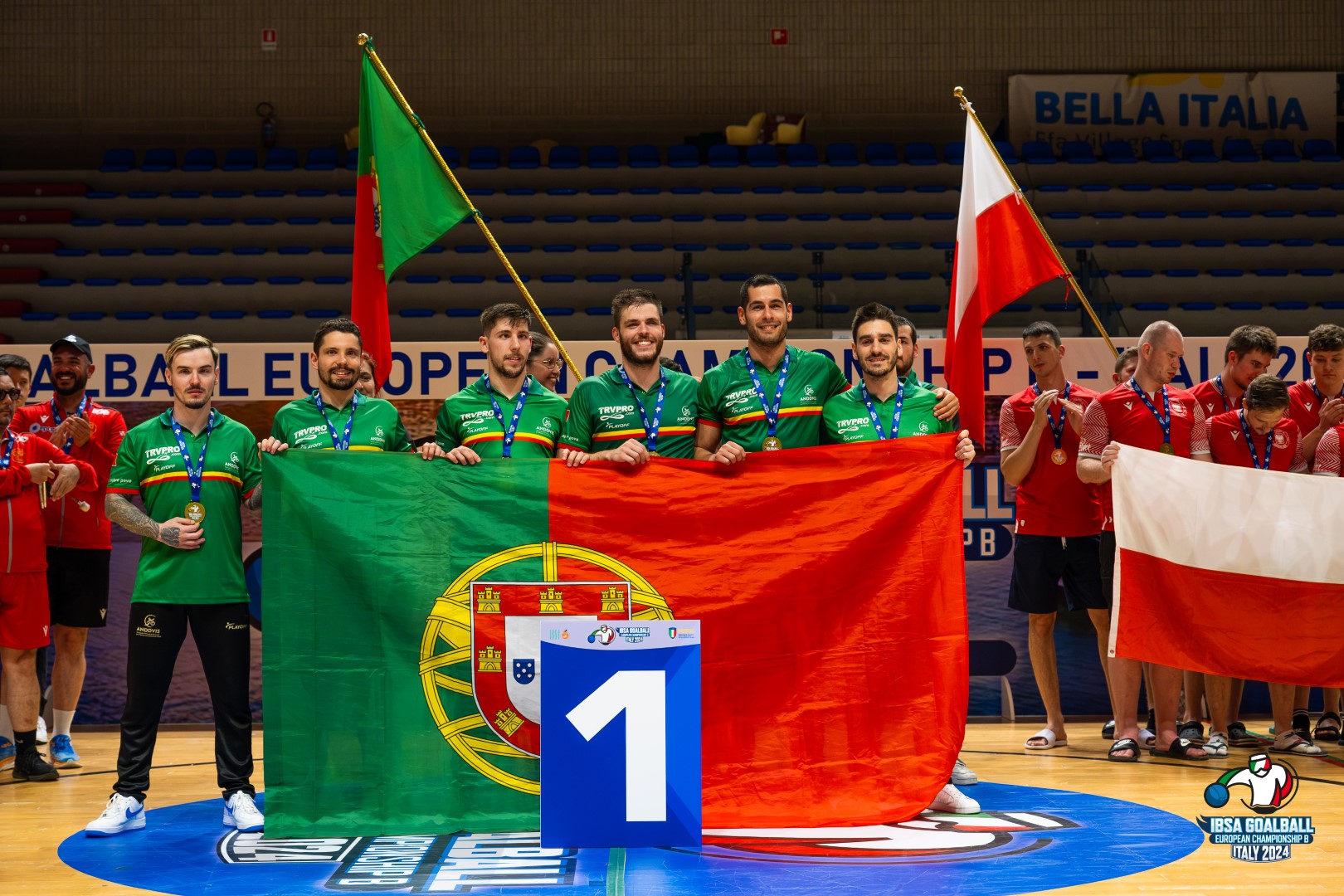 Portugal Campeão da Europa "B" em goalball