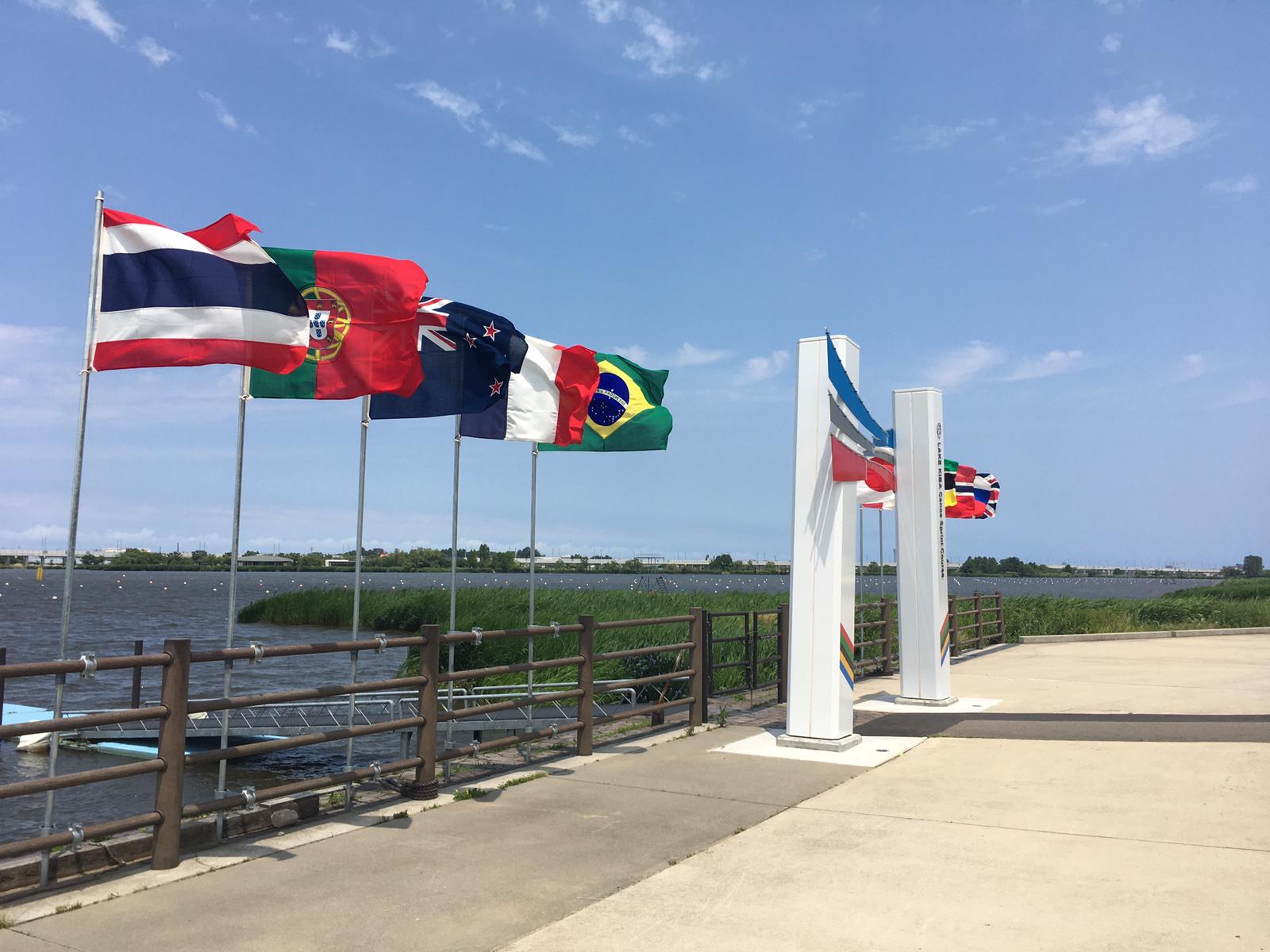 Komatsu acolhe estágio de aclimatação da Canoagem Paralímpica